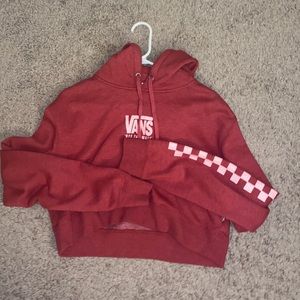 Cropped Vans Sweatshirt NWOT